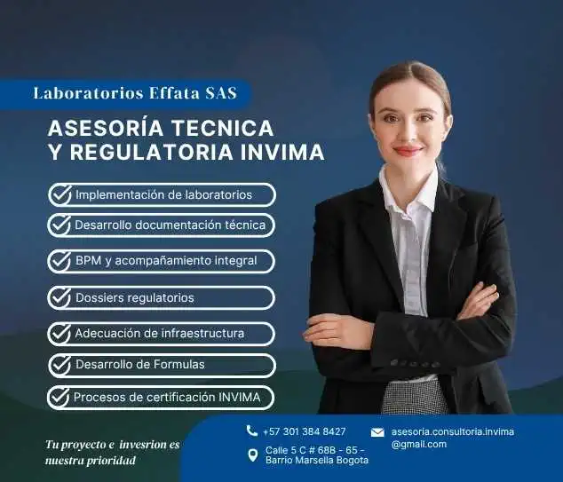 asesoria regulatoria invima en bogota